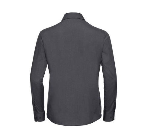RUSSELL COLLECTION JZ34F - LADIES' LONG SLEEVE CLASSIC POLYCOTTON POPLIN SHIRT