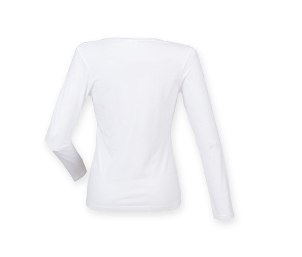 Skinnifit SK124 - SF Ladies Feel Good Long Sleeve Stretch T-Shirt