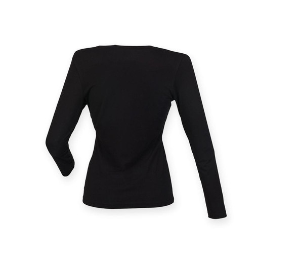 Skinnifit SK124 - SF Ladies Feel Good Long Sleeve Stretch T-Shirt