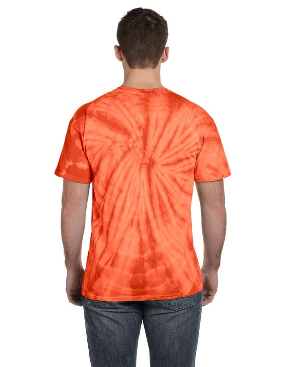Tie-Dye CD101 - Adult 5.4 oz., 100% Cotton Spider Tie Dye T-shirt