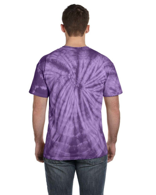 Tie-Dye CD101 - Adult 5.4 oz., 100% Cotton Spider Tie Dye T-shirt