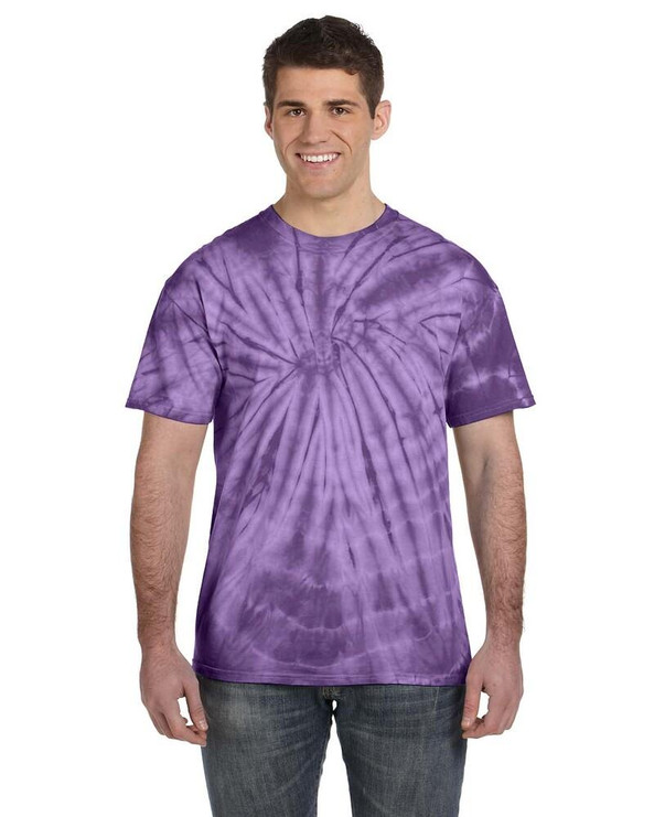Tie-Dye CD101 - Camiseta Spider Tie Dye para adultos, 100% algodón, 5,4 oz.