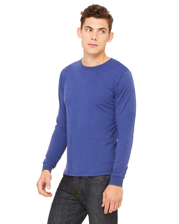 Bella+Canvas 3501 - Men’s Jersey Long-Sleeve T-Shirt