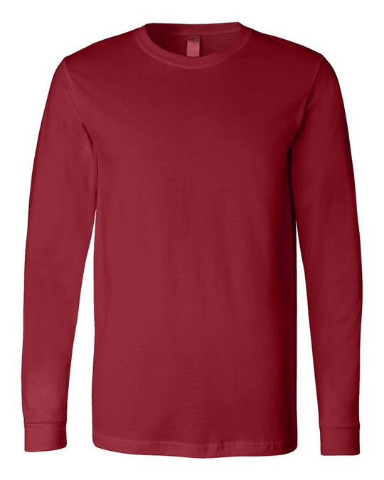Bella+Canvas 3501 - Men’s Jersey Long-Sleeve T-Shirt