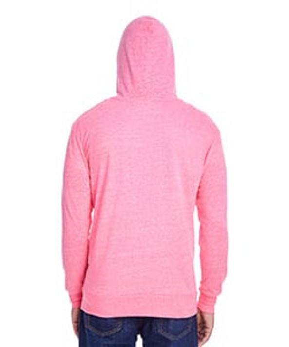 Threadfast 302Z - Unisex Triblend Full-Zip Light Hoodie