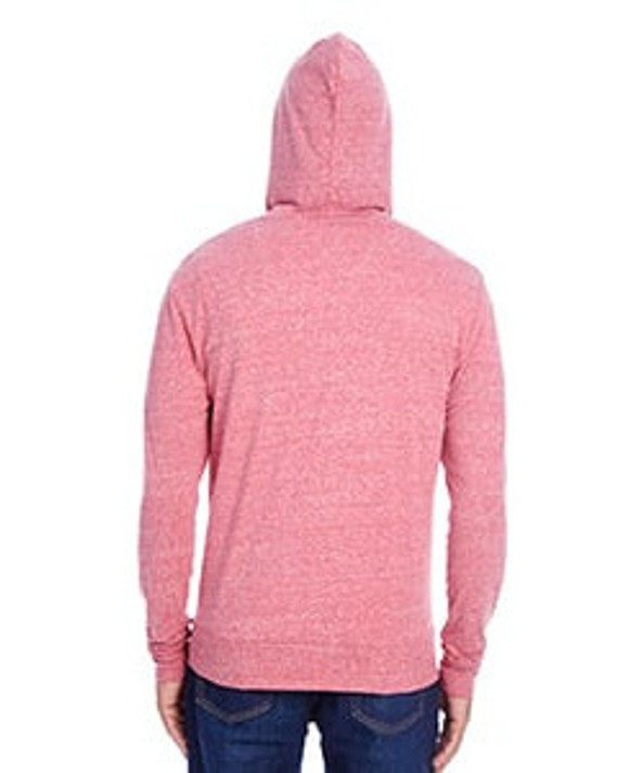 Threadfast 302Z - Unisex Triblend Full-Zip Light Hoodie