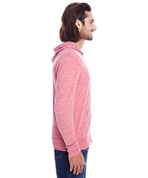 Threadfast 302Z - Unisex Triblend Full-Zip Light Hoodie