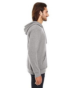 Threadfast 321H - Sudadera con capucha unisex de felpa francesa y mezcla
