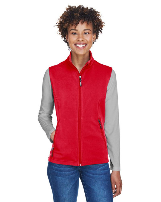 Core 365 CE701W - Gilet Soft Shell à Deux Couches en Polaire Collée pour Femmes