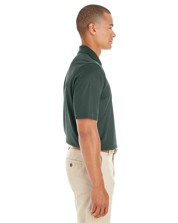 Ash CityCore 365 CE102 - Men's Express Microstripe Performance Piqué Polo