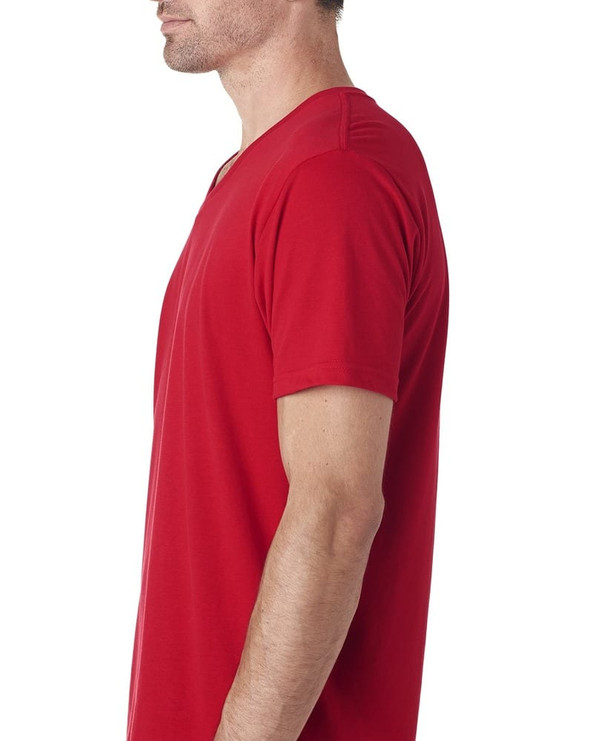 Next Level 6440 - Men's Premium Fitted Sueded V-Neck Tee