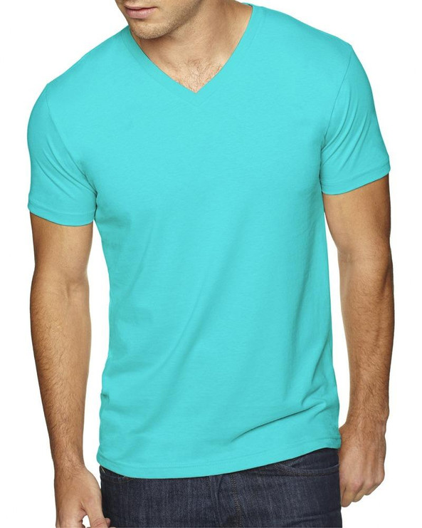 Next Level 6440 - Men's Premium Fitted Sueded V-Neck Tee