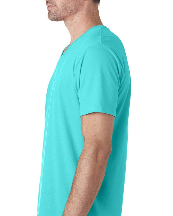 Next Level 6440 - Men's Premium Fitted Sueded V-Neck Tee