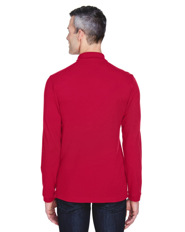 Harriton M265L - 5.6 oz. Easy Blend Long-Sleeve Polo