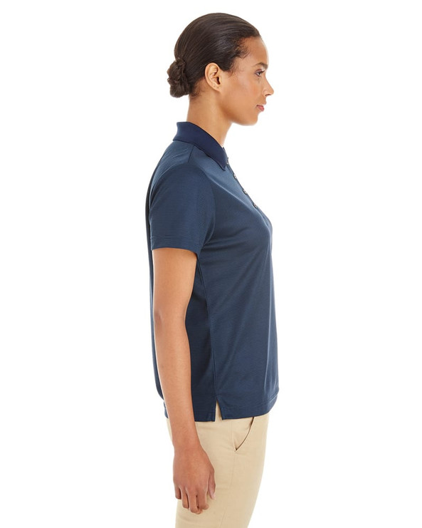 Ash CityCore 365 CE102W - Ladies Express Microstripe Performance Piqué Polo