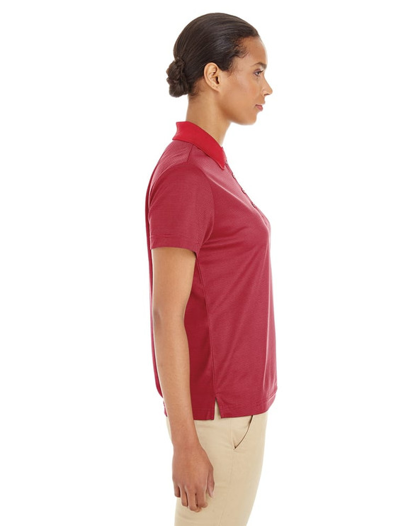 Ash CityCore 365 CE102W - Ladies Express Microstripe Performance Piqué Polo