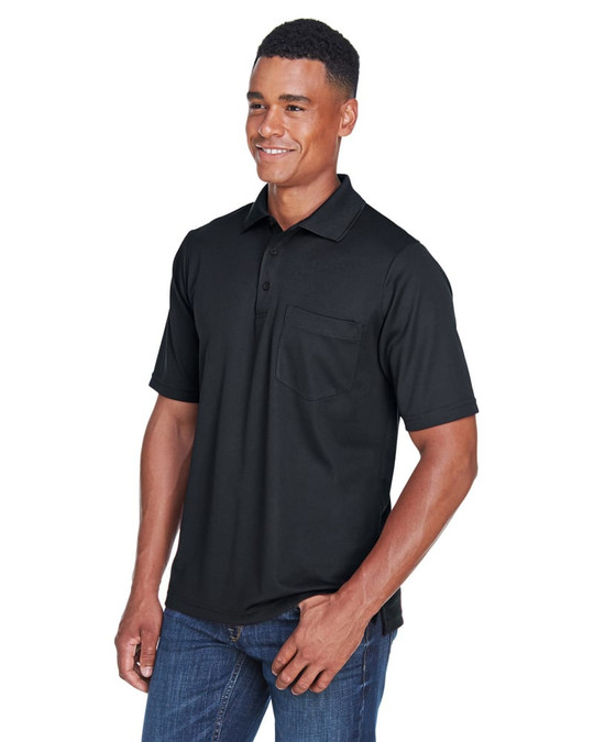 Core 365 88181P - Polo Piqué Performance Origin pour Hommes avec Poche