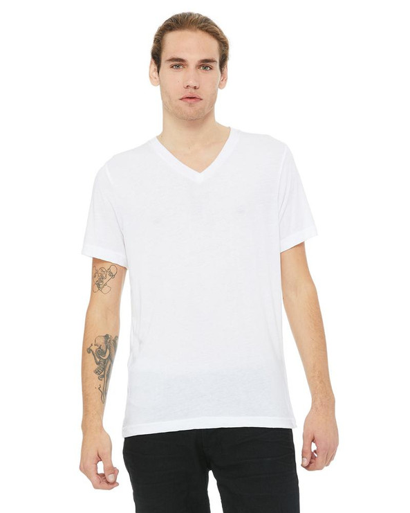 Bella+Canvas 3415C - Unisex Triblend Short-Sleeve V-Neck T-Shirt