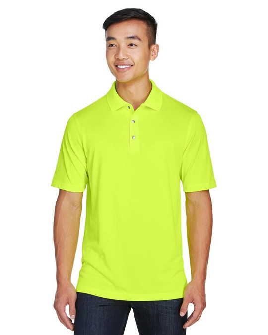 Harriton M345 - Polo de Performance à Patte à Pression Advantage IL