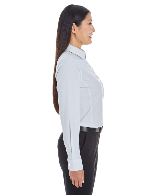 Devon & Jones DG534W - Ladies Crown Collection Striped Shirt