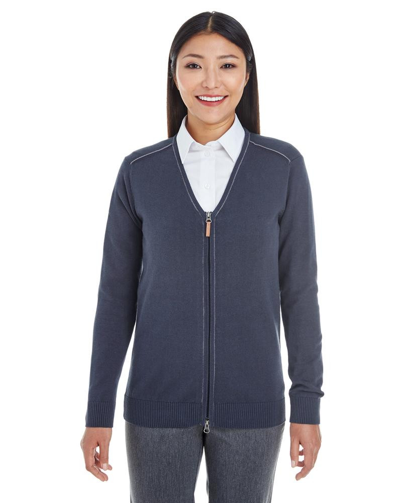 Devon & Jones DG478W - Ladies Manchester Fully-Fashioned Full-Zip Sweater