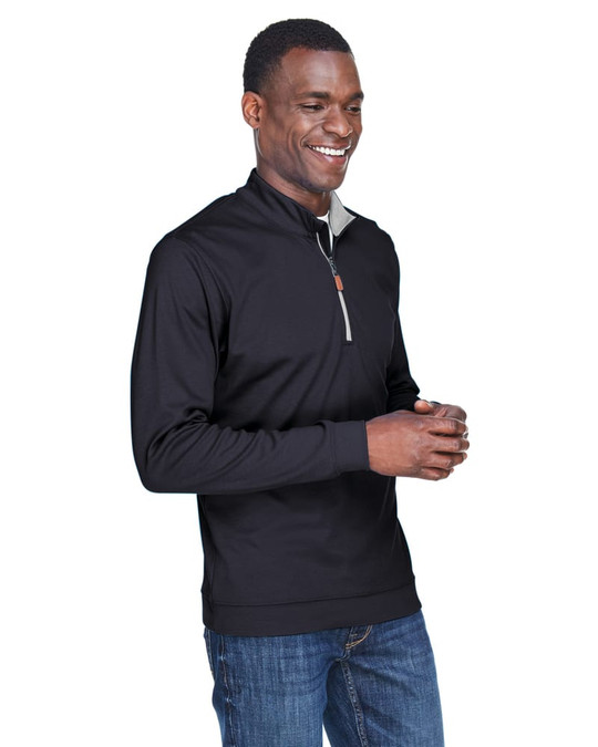 Devon & Jones DG479 - Quart de zip performant DRYTEC20 pour hommes