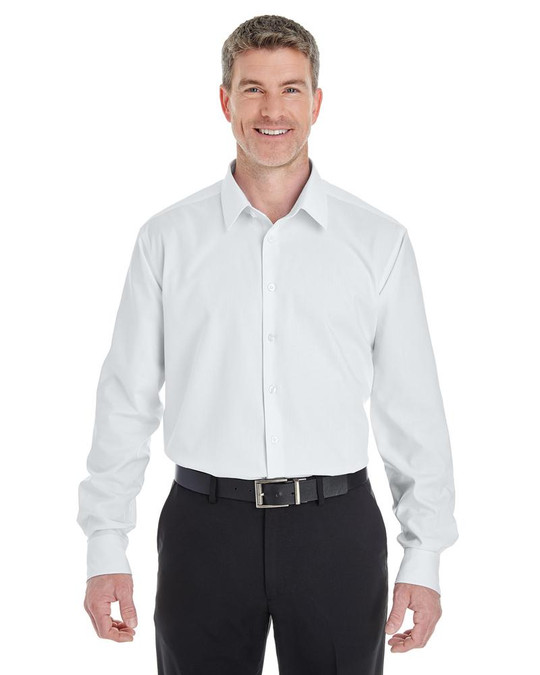 Devon & Jones DG532 - Chemise Crown Collection Royal Dobby pour hommes