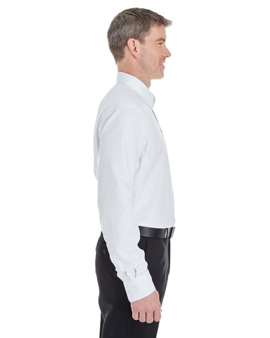 Devon & Jones DG532 - Chemise Crown Collection Royal Dobby pour hommes