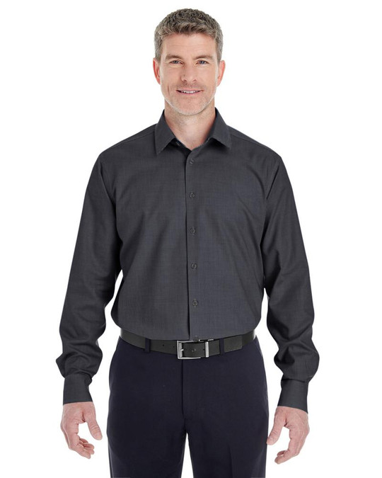 Devon & Jones DG532 - Chemise Crown Collection Royal Dobby pour hommes