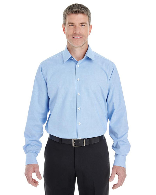 Devon & Jones DG532 - Chemise Crown Collection Royal Dobby pour hommes