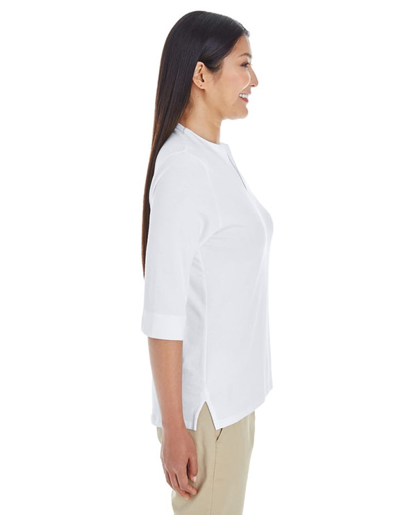 Devon & Jones DP188W - Ladies Perfect Fit Tailored Open Neckline Top