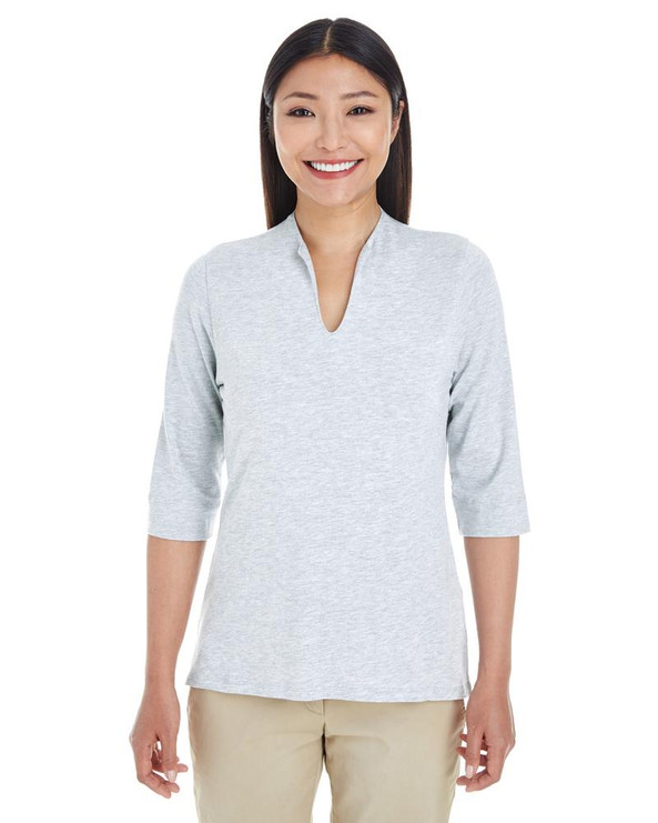 Devon & Jones DP188W - Ladies Perfect Fit Tailored Open Neckline Top