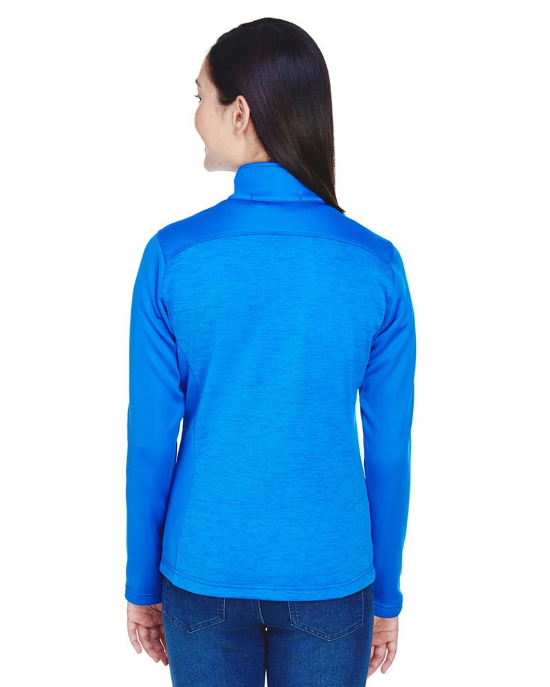 Devon & Jones DG796W - Ladies Newbury Colorblock Mélange Fleece Full-Zip