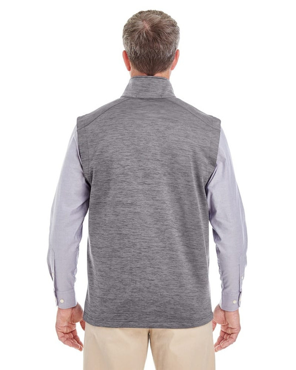 Devon & Jones DG797 - Men's Newbury Mélange Fleece Vest
