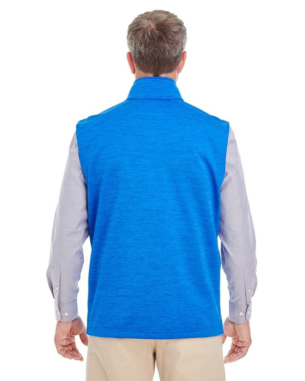 Devon & Jones DG797 - Men's Newbury Mélange Fleece Vest