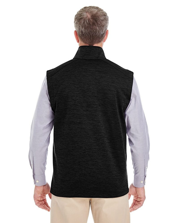 Devon & Jones DG797 - Men's Newbury Mélange Fleece Vest
