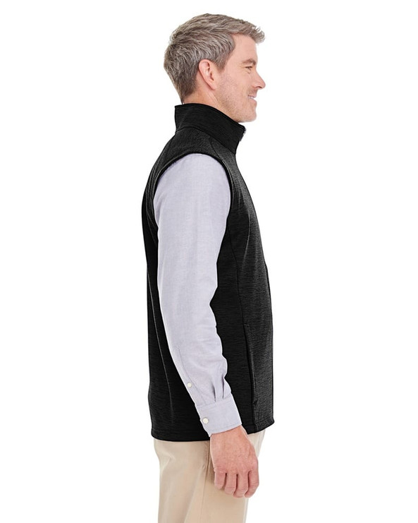 Devon & Jones DG797 - Men's Newbury Mélange Fleece Vest