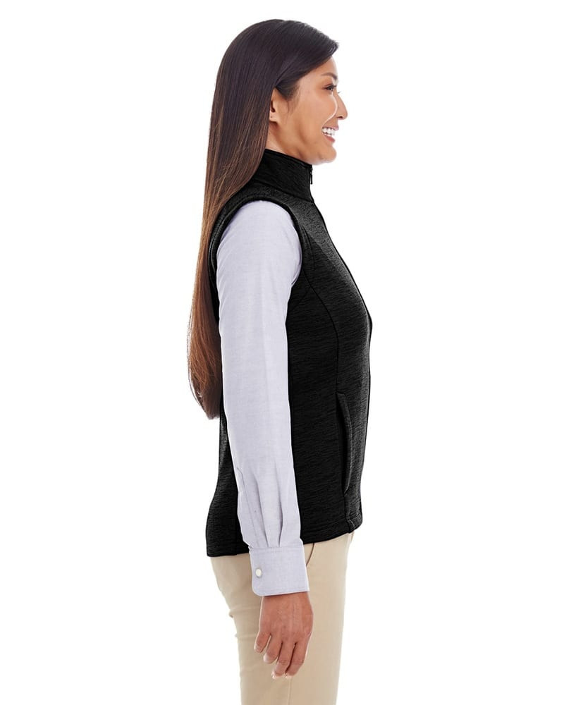 Devon & Jones DG797W - Ladies Newbury Mélange Fleece Vest