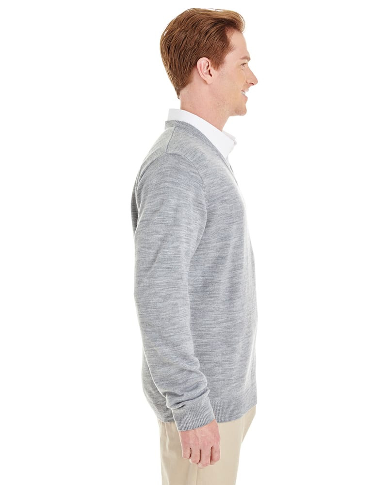 Harriton M420 - Suéter de cuello en V Pilbloc para hombre