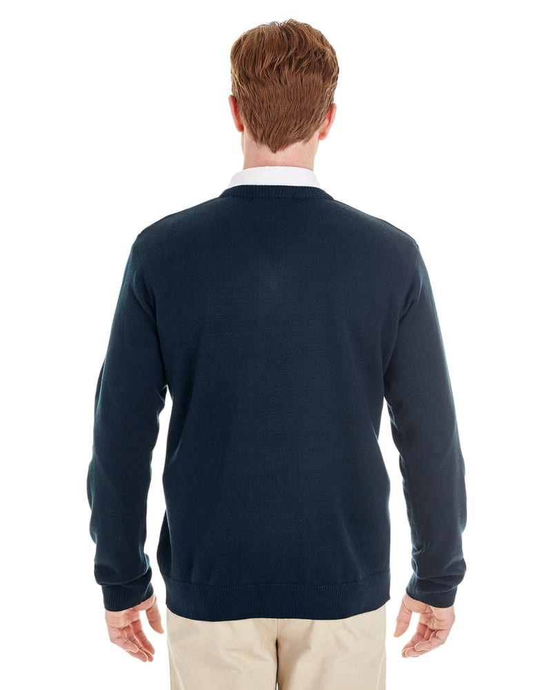 Harriton M420 - Suéter de cuello en V Pilbloc para hombre