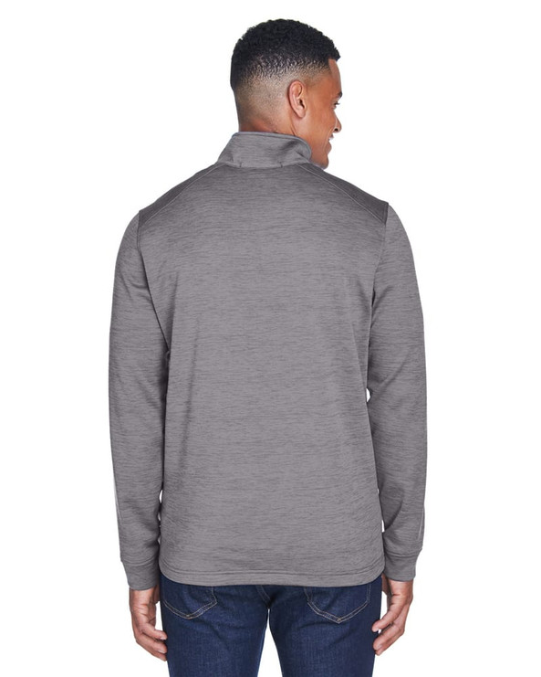 Devon & Jones DG798 - Men's Newbury Mélange Fleece Quarter-Zip