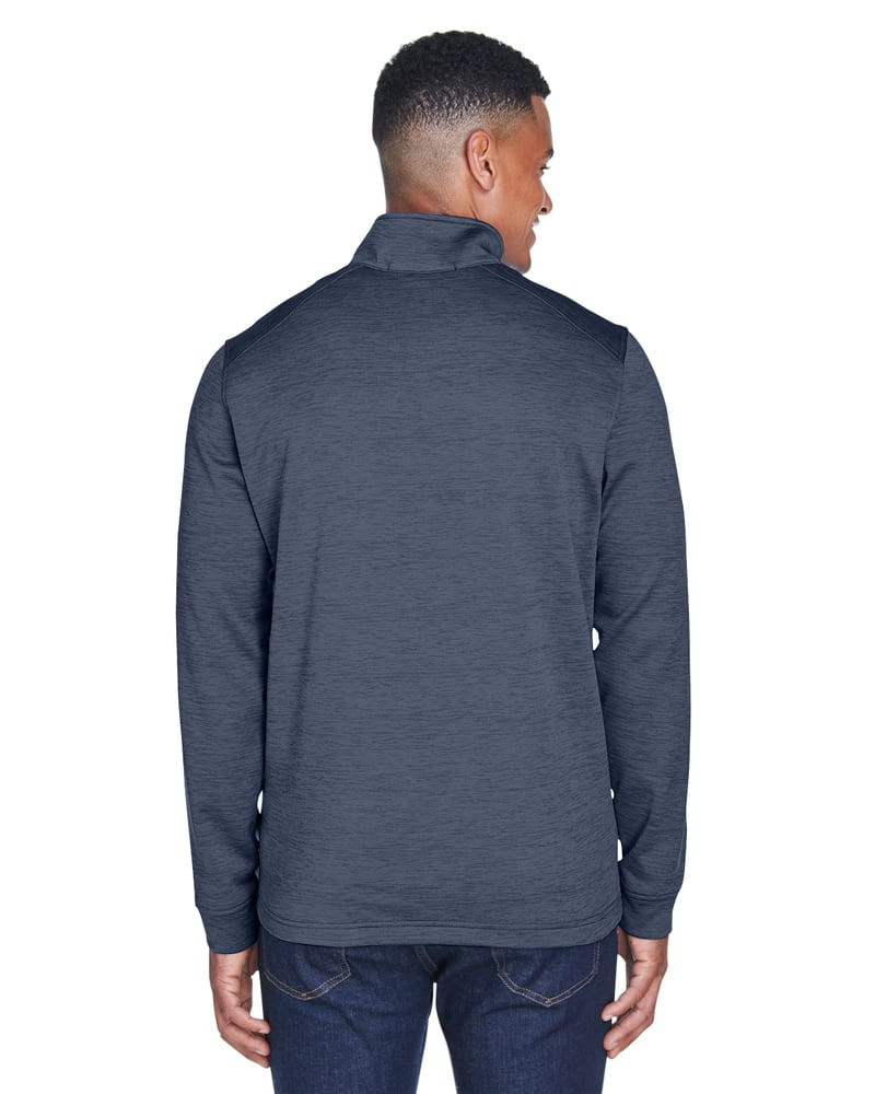 Devon & Jones DG798 - Mélange en molleton à quart de zip Newbury pour hommes