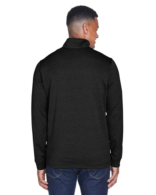 Devon & Jones DG798 - Cuarto de cremallera de forro polar Mélange Newbury para hombre