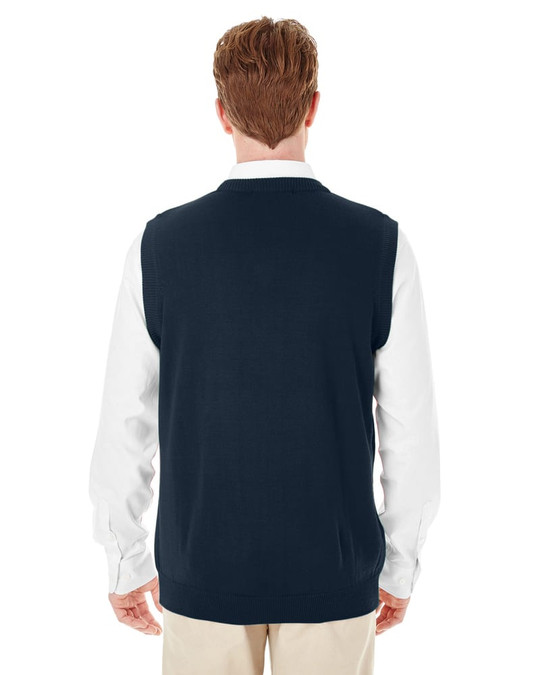 Harriton M415 - Gilet sans manches à col en V Pilbloc pour hommes