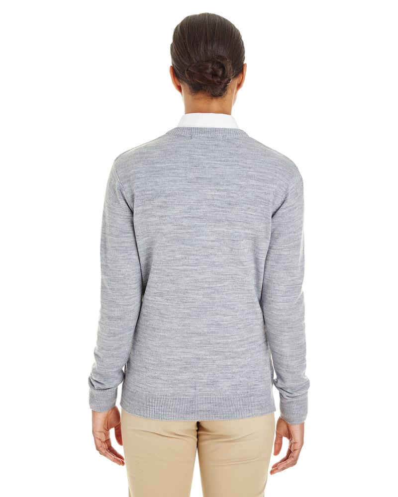 Harriton M420W - Ladies Pilbloc V-Neck Sweater