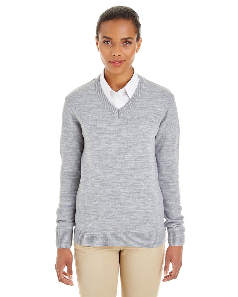 Harriton M420W - Ladies Pilbloc V-Neck Sweater