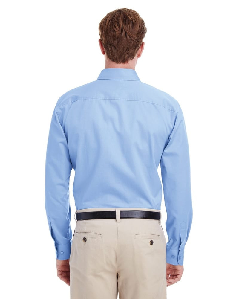 Harriton M581 - Camiseta de Hombre Foundation 100% Algodón Long