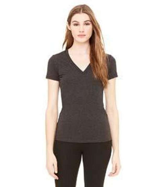 Bella+Canvas 8435 - Camiseta Triblend de cuello en V profundo