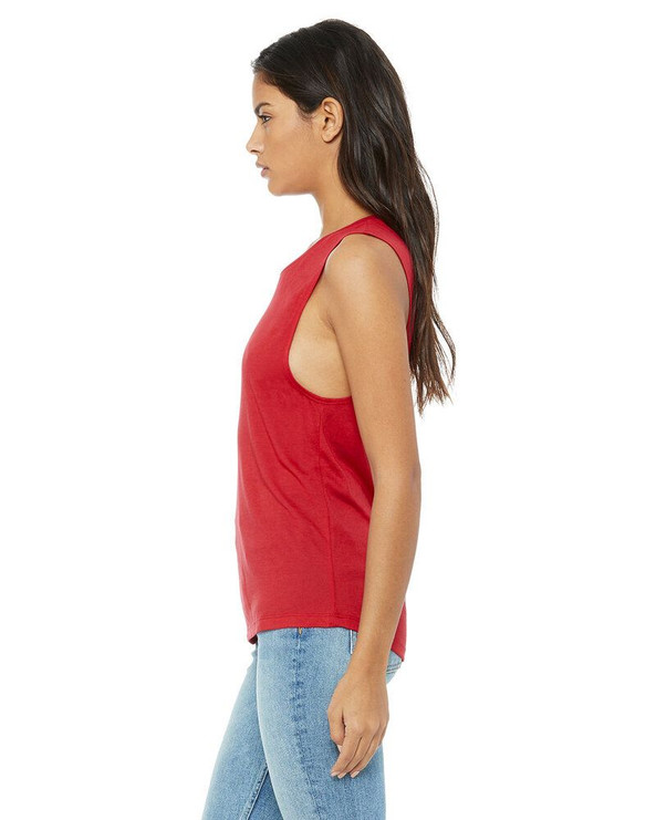 BELLA+CANVAS B8803 - Women's Flowy Scoop Muscle Tank