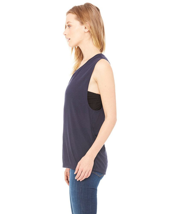 BELLA+CANVAS B8803 - Women's Flowy Scoop Muscle Tank